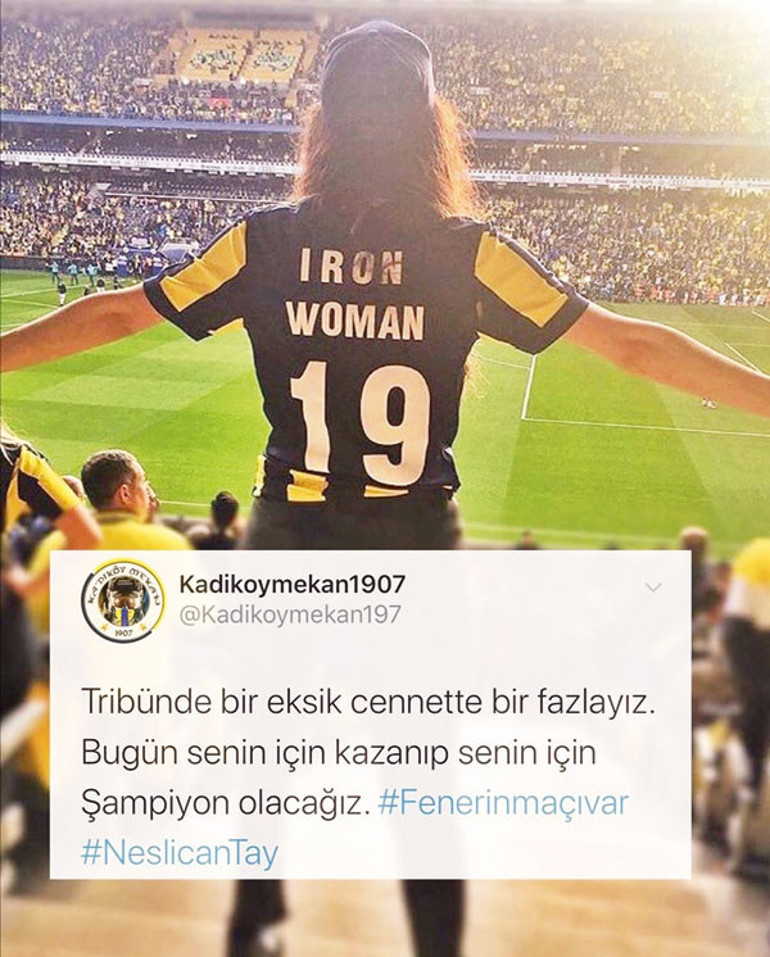 Demir kadın mücadelen çok güzeldi