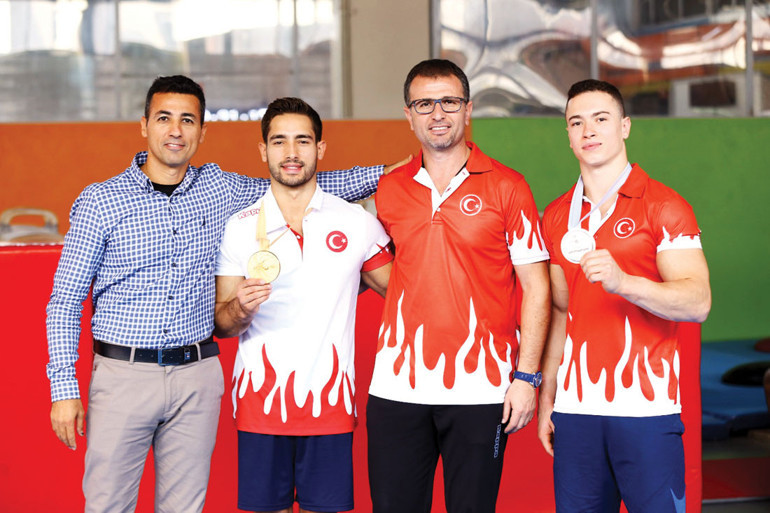 İbrahim Çolak Sadece cimnastikte değil efendilikte de şampiyon