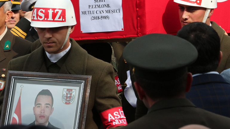 Şehit Piyade Uzman Onbaşı Meşeci, gözyaşlarıyla uğurlandı