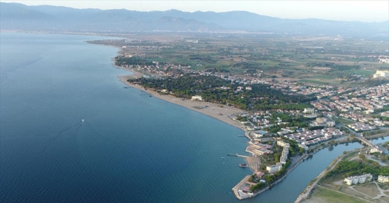 Edremit Körfezinin antik haritası çıkarılıyor