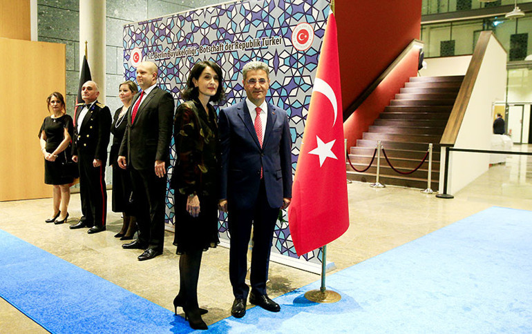 Avrupa’da Cumhuriyet Bayramı resepsiyonu