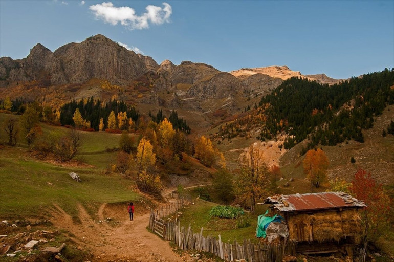 Artvin sonbaharda fotoğraf tutkunlarını cezbediyor