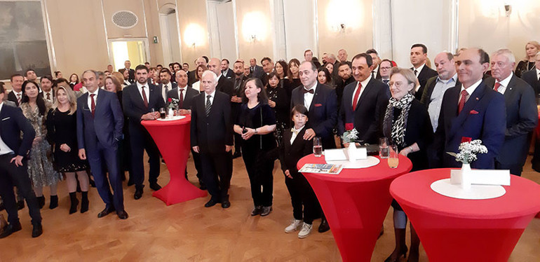 Avrupa’da Cumhuriyet Bayramı resepsiyonu