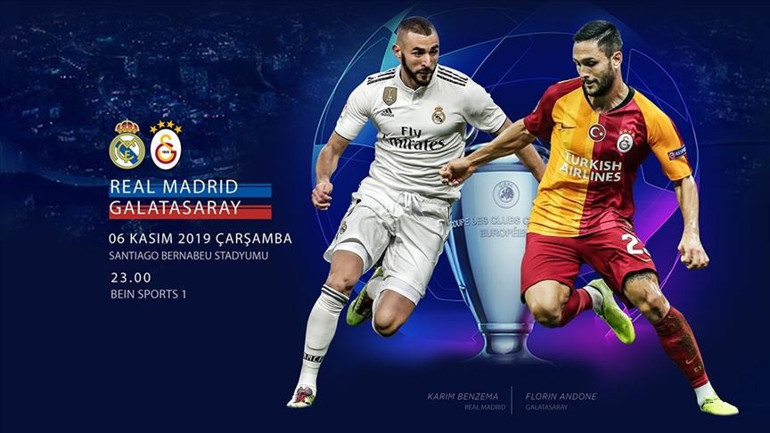 Real Madrid Galatasaray Şampiyonlar Ligi maçı bu akşam hangi kanalda, saat kaçta şifreli mi yayınlanacak