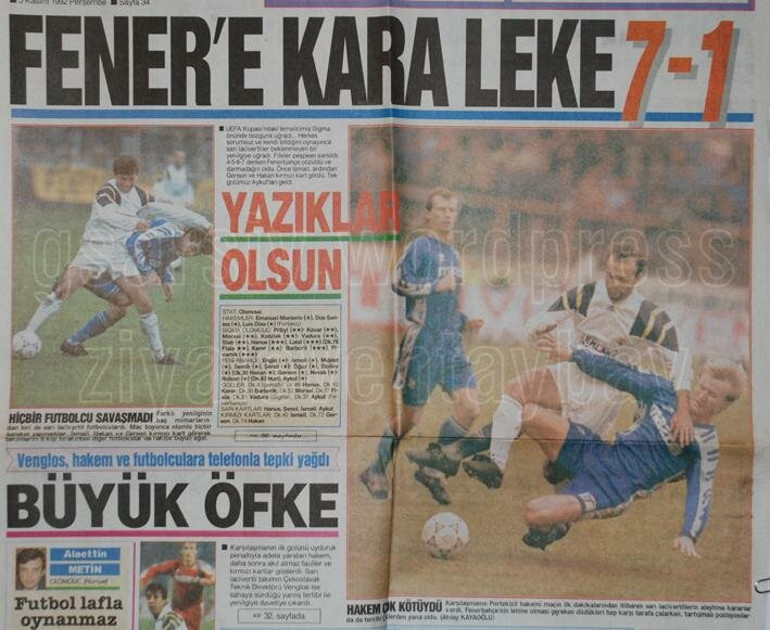 Türk takımlarının Avrupadaki faciaları