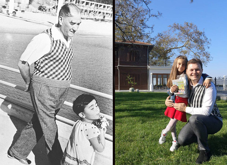 Atatürk’ün süveterini giydim Yürüyen Köşk’e girdim
