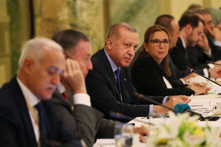 Son dakika... Cumhurbaşkanı Erdoğan, Trump ile görüştü