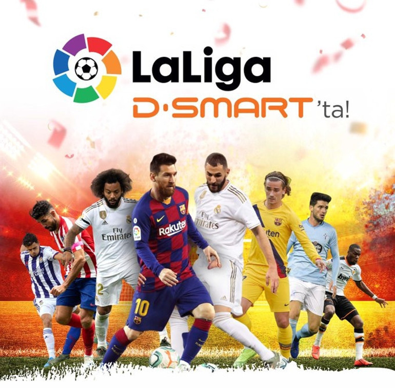 La Liga maçlarını yayınlayacak kanal belli oldu Büyük heyecan D-Smartta...