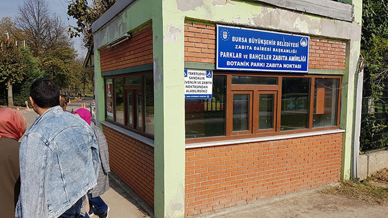 Kaderine terk edilmiş zabıta noktası