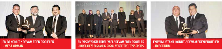 Türkiye’nin yıldız projeleri seçildi... Gayrimenkul sektörünün imza projeleri Sign of the City Awards 2019 ile belirlendi