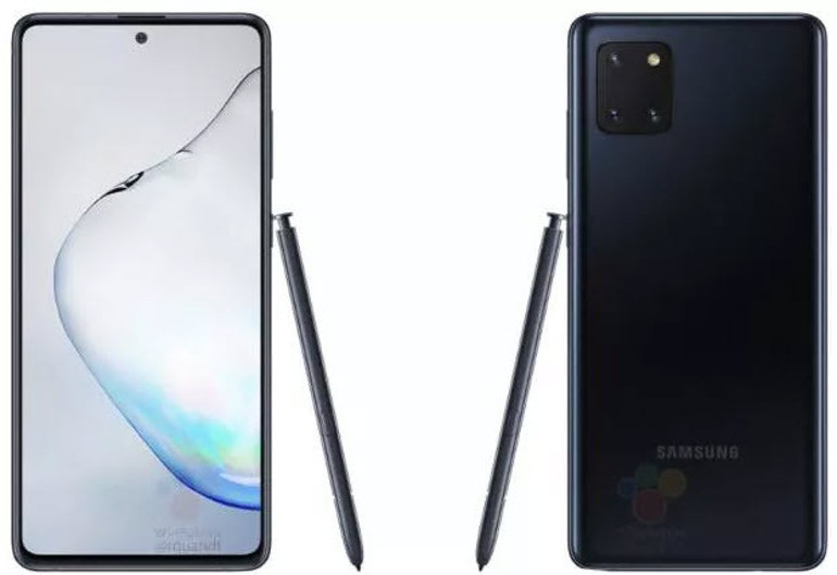 Samsung Galaxy Note 10 Lite ortaya çıktı İşte en net görüntüleri