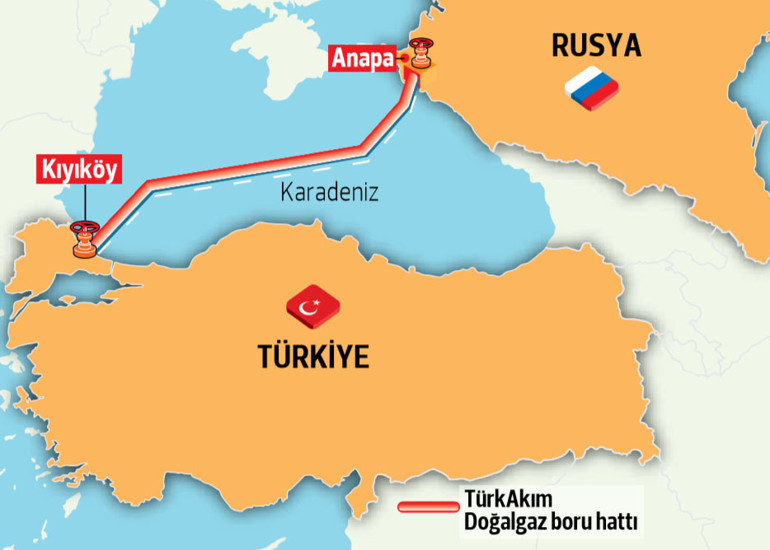 TürkAkım operasyona hazır... Resmi açılış 8 Ocak’ta Erdoğan ve Putin tarafından yapılacak