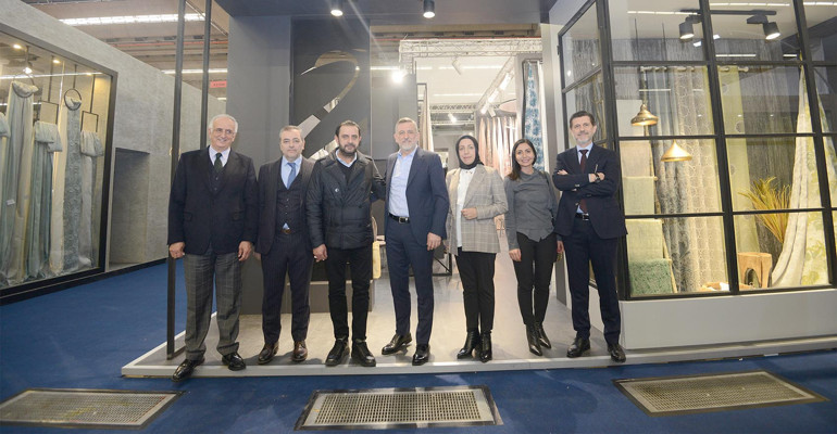 Frankfurt Heimtextil Fuarı’nda Türkiye’nin gururu oldular