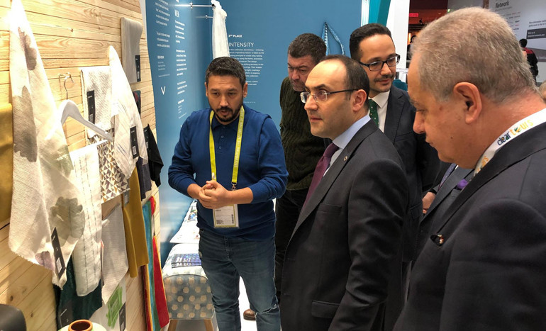 Frankfurt Heimtextil Fuarı’nda Türkiye’nin gururu oldular