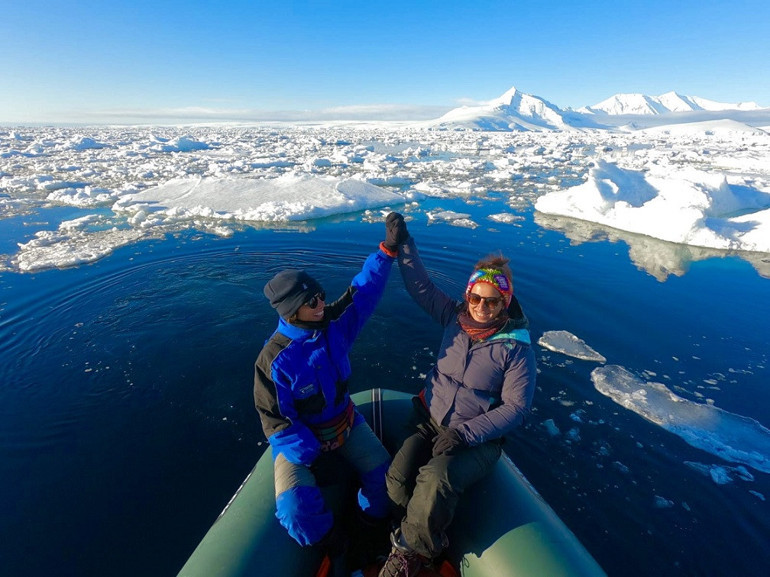 Yelkenliyle Antarktikaya giden gezgin kadınlar Ayağımız kıtaya değdiğinde birbirimize bakıp ağladık
