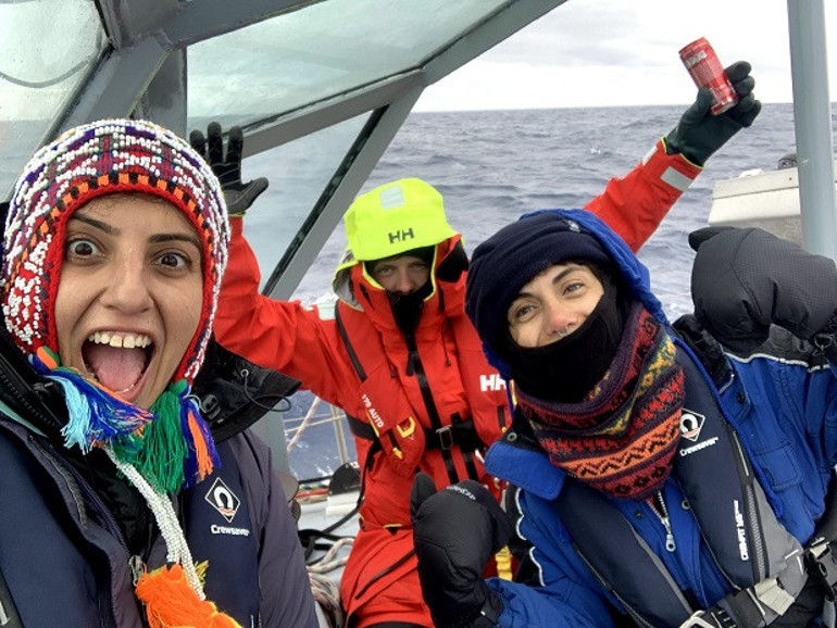 Yelkenliyle Antarktikaya giden gezgin kadınlar Ayağımız kıtaya değdiğinde birbirimize bakıp ağladık