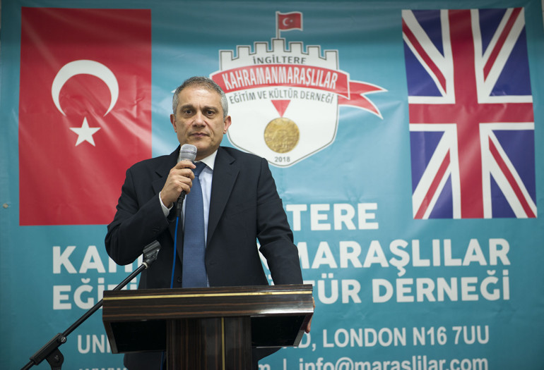 İngiltere Kahramanmaraşlılar Derneği’nden depremzedeler için destek gecesi