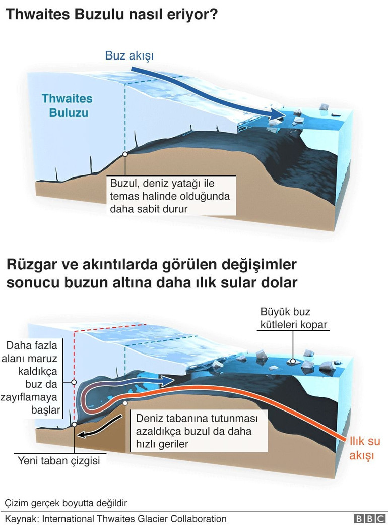 Antarktika’daki Kıyamet Günü buzulu neden hızla eriyor