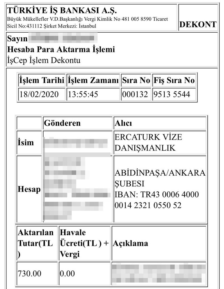 Vize almak istedi, mağdur oldu 730 lirası bir anda buharlaştı