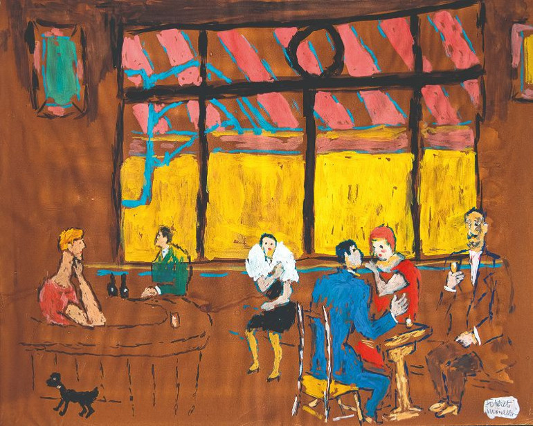 Renkli, eleştirel, hırçın, içten içe kederli: Fikret Muallâ