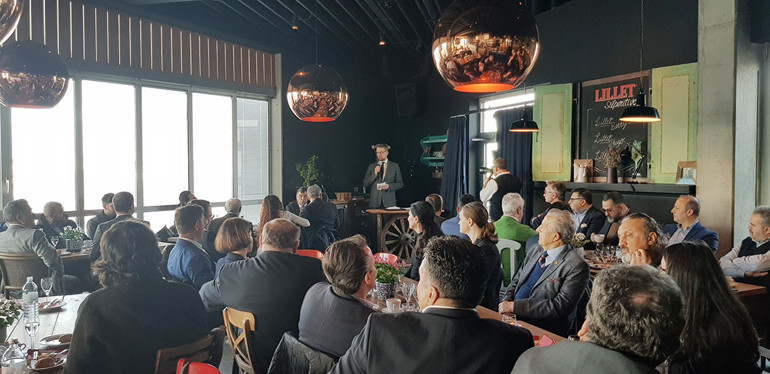 DTI ve JC girişimcileri kahvaltıda buluşturdu