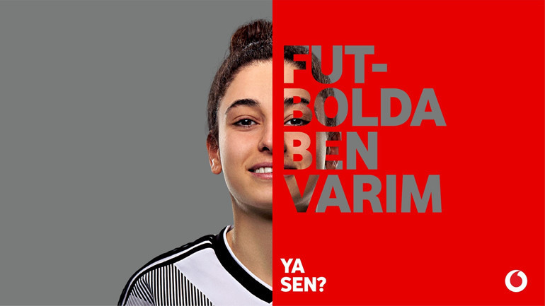 Vodafone Parkta saha kadınların