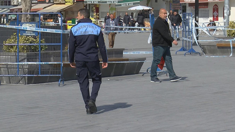 Bariyerlere bile aldırmadı Esenyurtta şaşırtan görüntüler