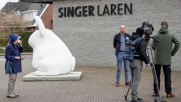 Hollanda’da Van Gogha ait İlkbahar Bahçesi tablosu çalındı