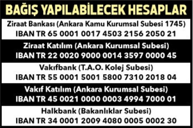 Türkiye elini uzattı ‘Biz bize yeteriz Türkiyem’