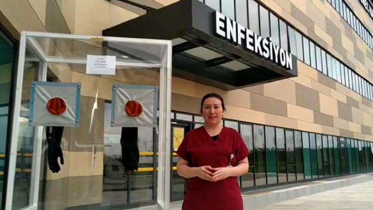 İlk örneği Bursa Şehir Hastanesinde... Otomobil fabrikalarında üretildi