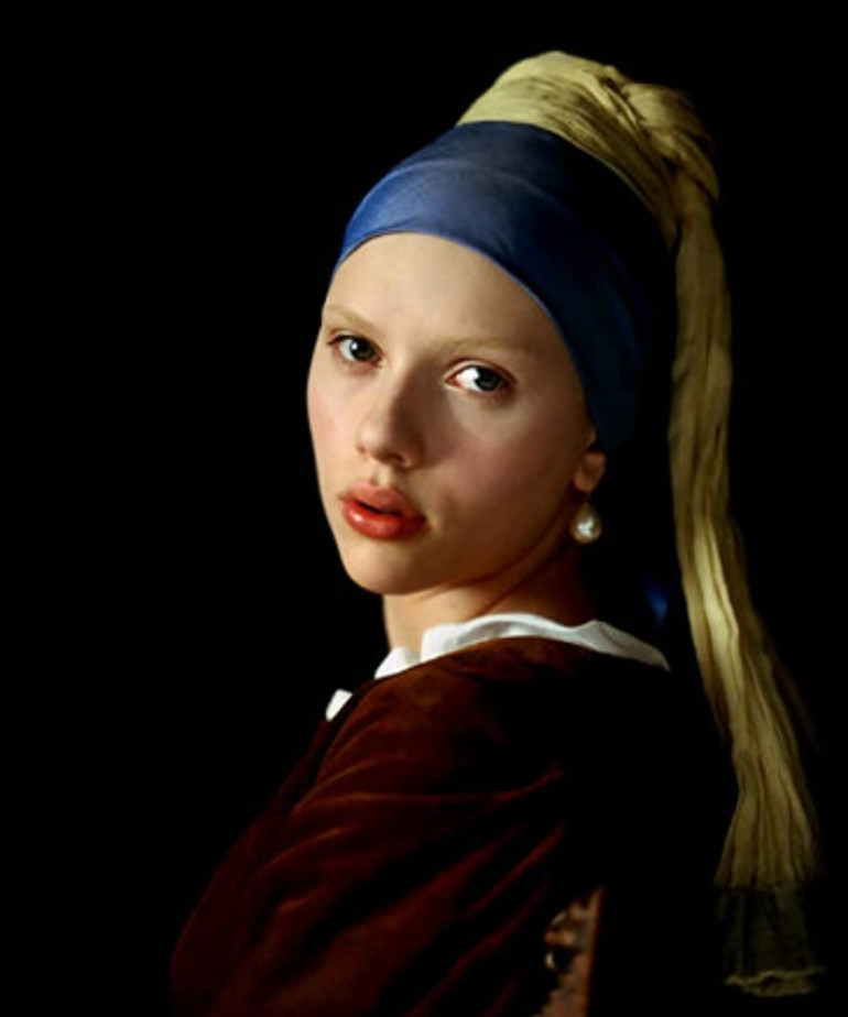 Hollandalı Mona Lisaya cerrahi maske