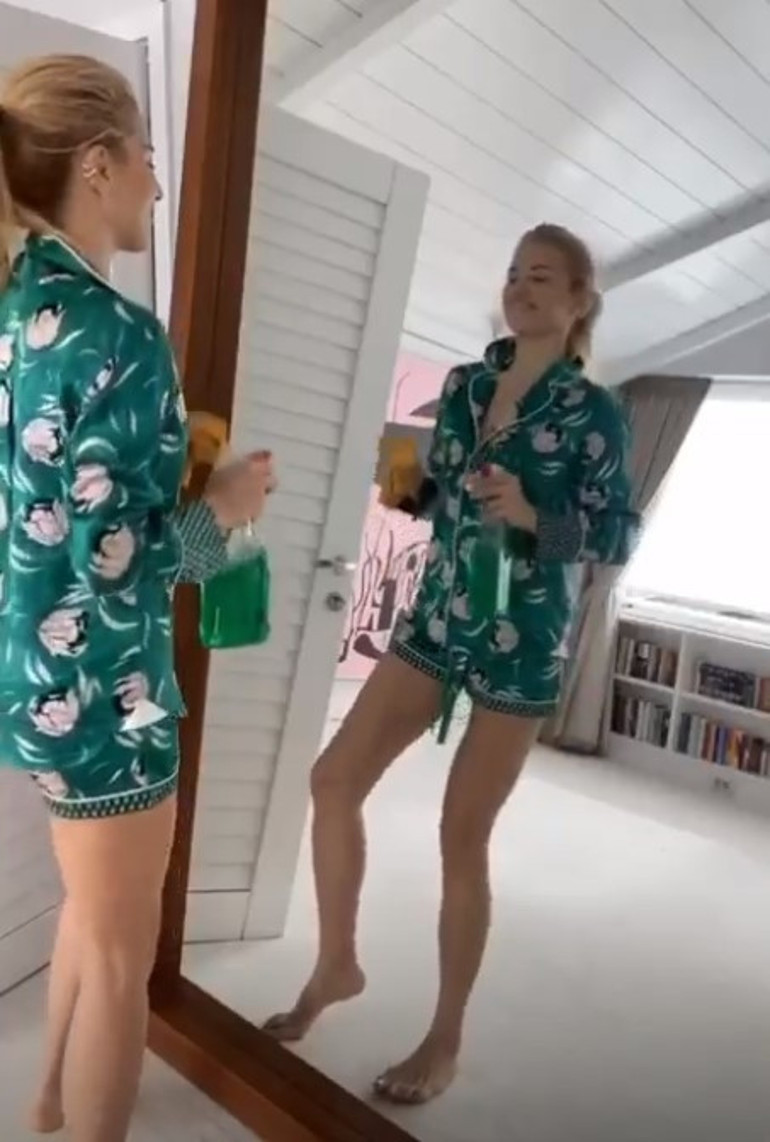 Burcudan danslı temizlik