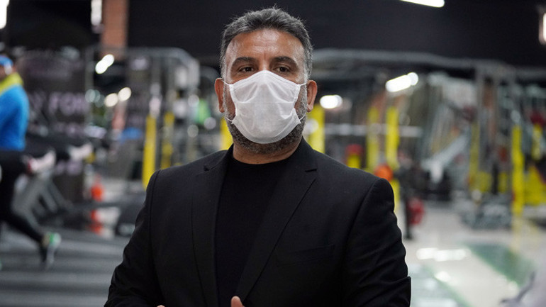 Spor salonlarında sosyal mesafe ve koronavirüs önlemleri tanıtıldı