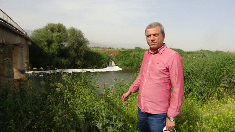 Büyük Mendereste kaygı ve tepki uyandıran kirlilik