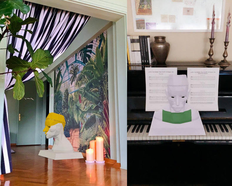 AR teknolojisi sayesinde o sergi evlere giriyor