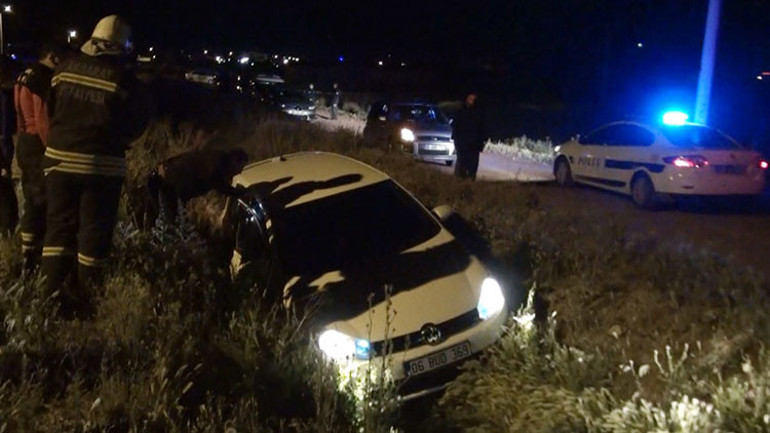 Polisten kaçarken kaza yaptılar, ikisi de sabıkalı çıktı