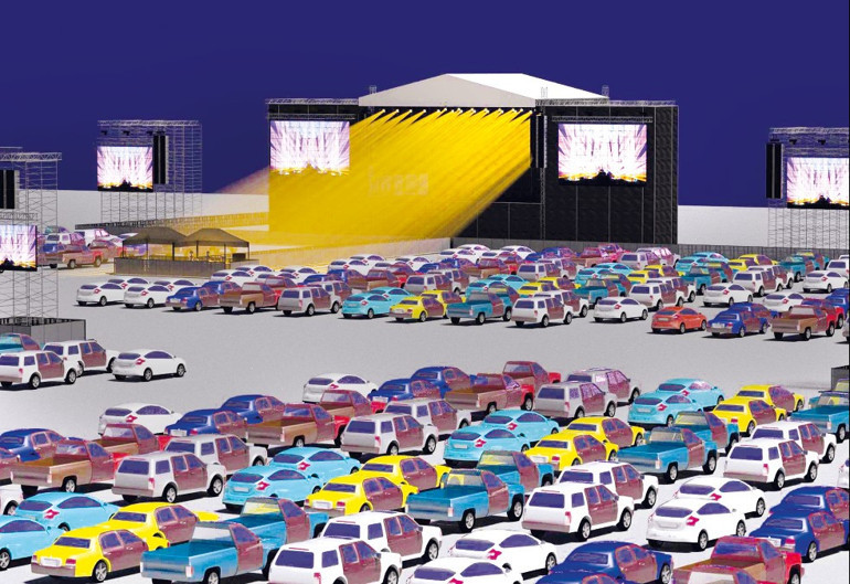 Kenan Doğulu’dan  arabalı konser