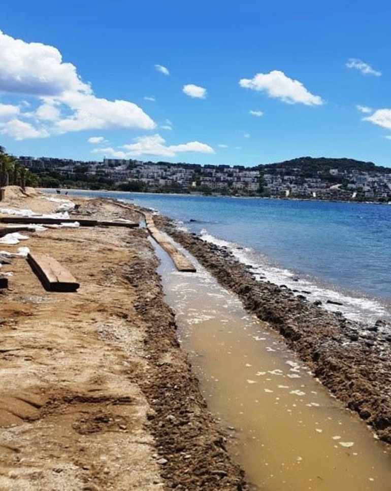 Tüyler ürperten manzara Belediyeye şikayet yağıyor...