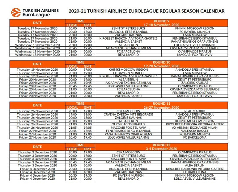 Son dakika | THY Euroleaguede fikstür açıklandı Anadolu Efes - Fenerbahçe Beko maçı ne zaman