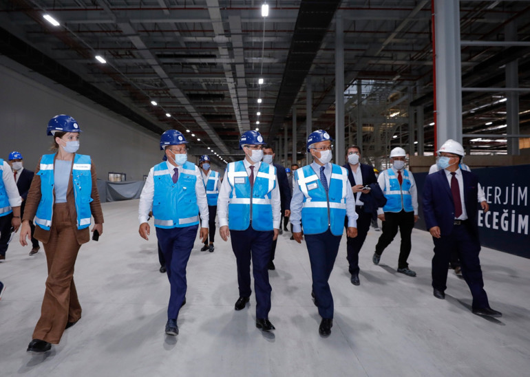 Avrupa ve Ortadoğuda ilk ve tek 1.4 milyar dolar yatırımla, 1400 kişiye istihdam sağlayacak