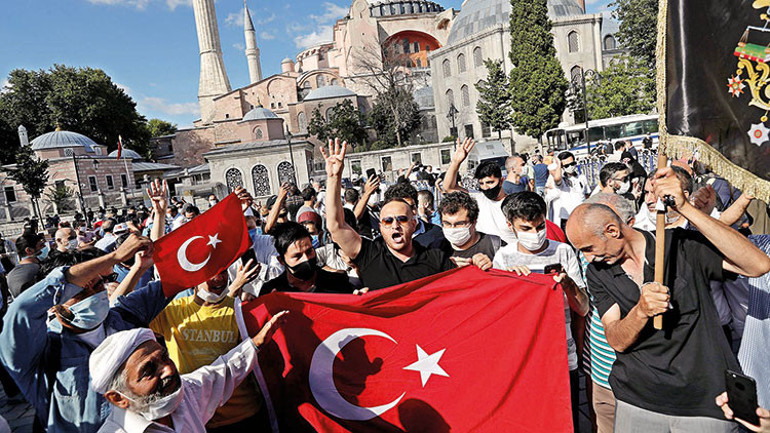 Son dakika haberi: 86 yıl sonra Ayasofyada ilk ibadet böyle olacak