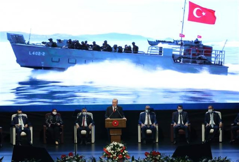 Son dakika... Cumhurbaşkanı Erdoğan: Hakkını söke söke alan bir ülke olarak devam edeceğiz