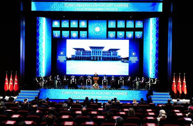Son dakika... Cumhurbaşkanı Erdoğan: Hakkını söke söke alan bir ülke olarak devam edeceğiz