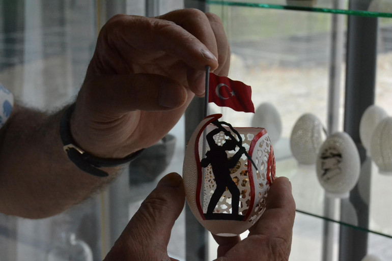 Yumurta kabuğundan çıkan sanat