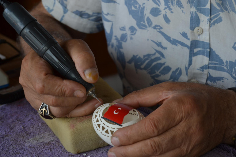 Yumurta kabuğundan çıkan sanat