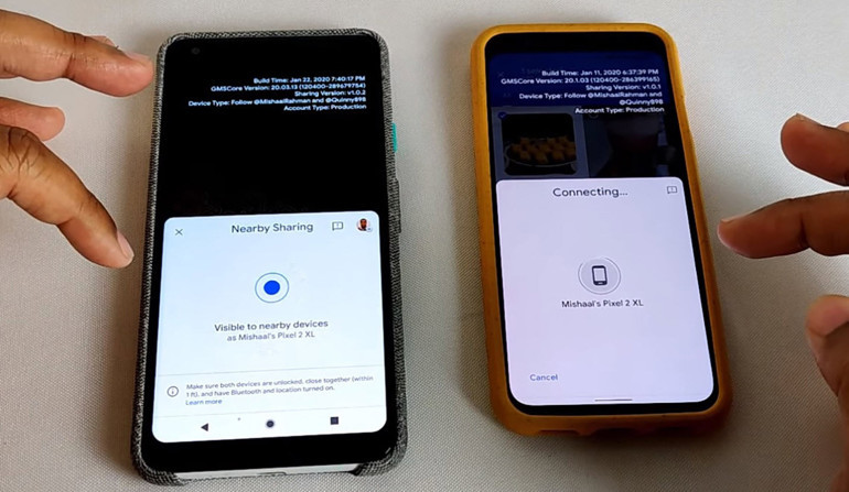 Google Nearby Share nedir Android telefonlara müthiş özellik