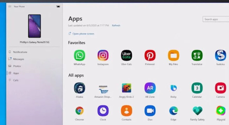 Android uygulamaları Windows 10a geldi