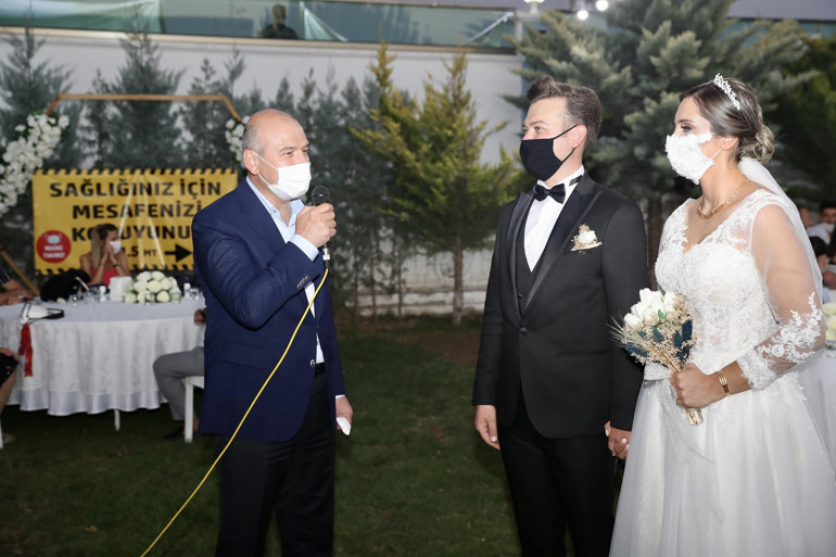 Düğün salonları kontrol edildi