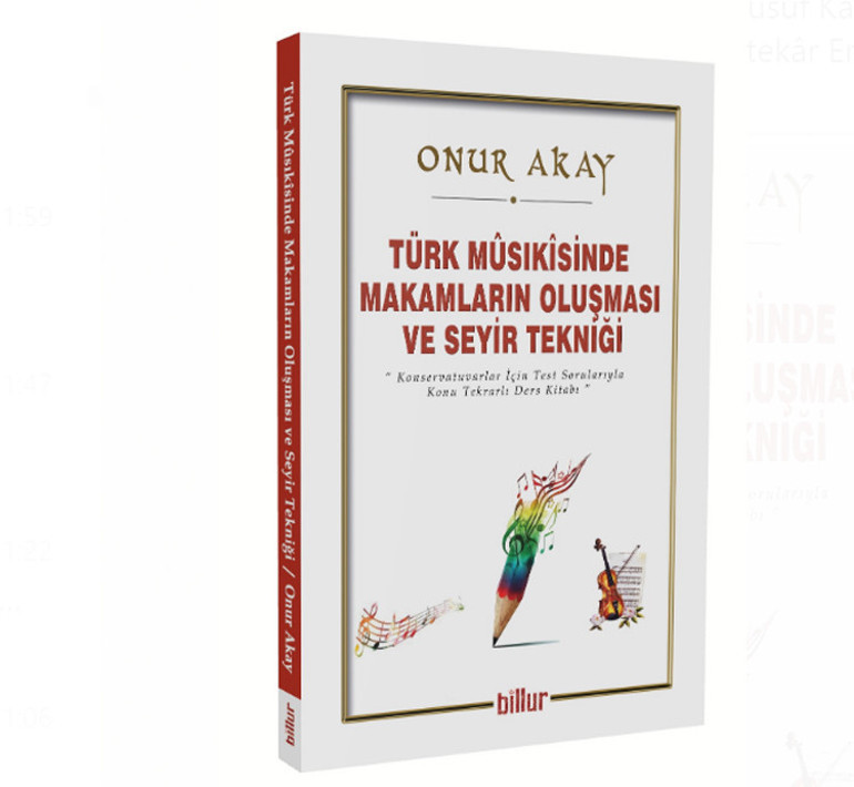 Onur Akay, konservatuvarlar için ders kitabı yazdı