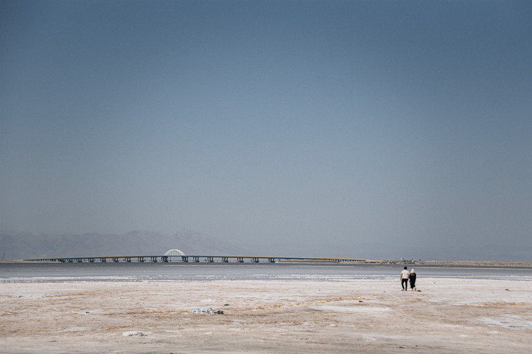 Yeniden hayat bulan Urumiye Gölü İranlıların yüzünü güldürdü